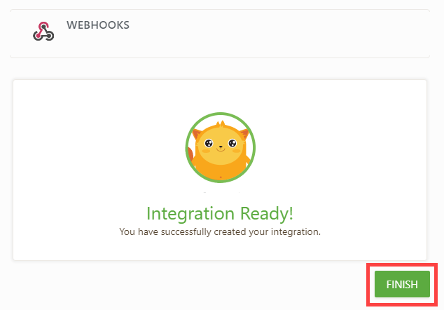 webhooks integrations ready